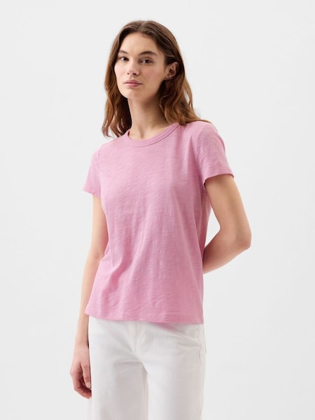 Pink ForeverSoft Short Sleeve Crew Neck T-Shirt (K78202) | £14