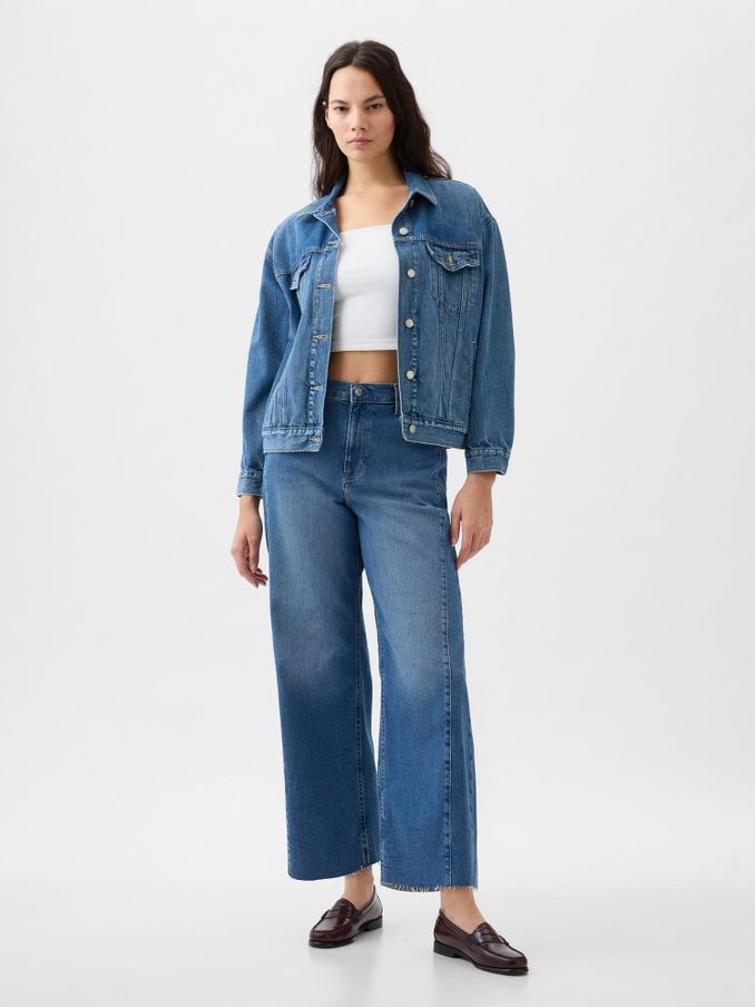 Gap cropped new arrivals flare jeans