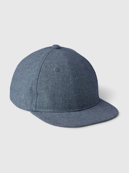 Blue Kids Denim Baseball Hat (K79349) | £10