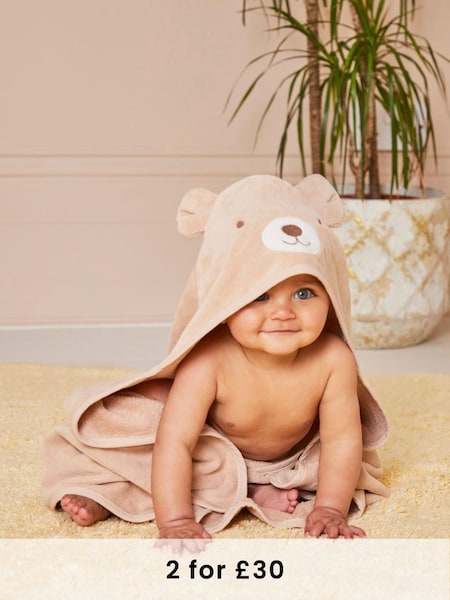 Bear Character Hooded Towel (K79431) | £19.50