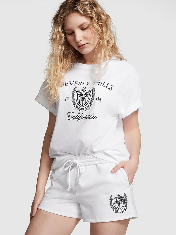 Pink shorts victoria's secret new new arrivals
