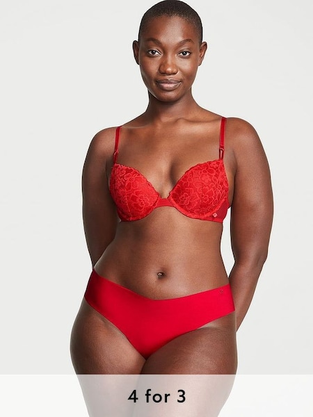 Lipstick Red Thong Knickers (K80612) | £9