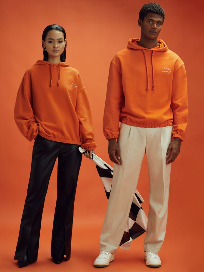 Orange sale hype hoodie
