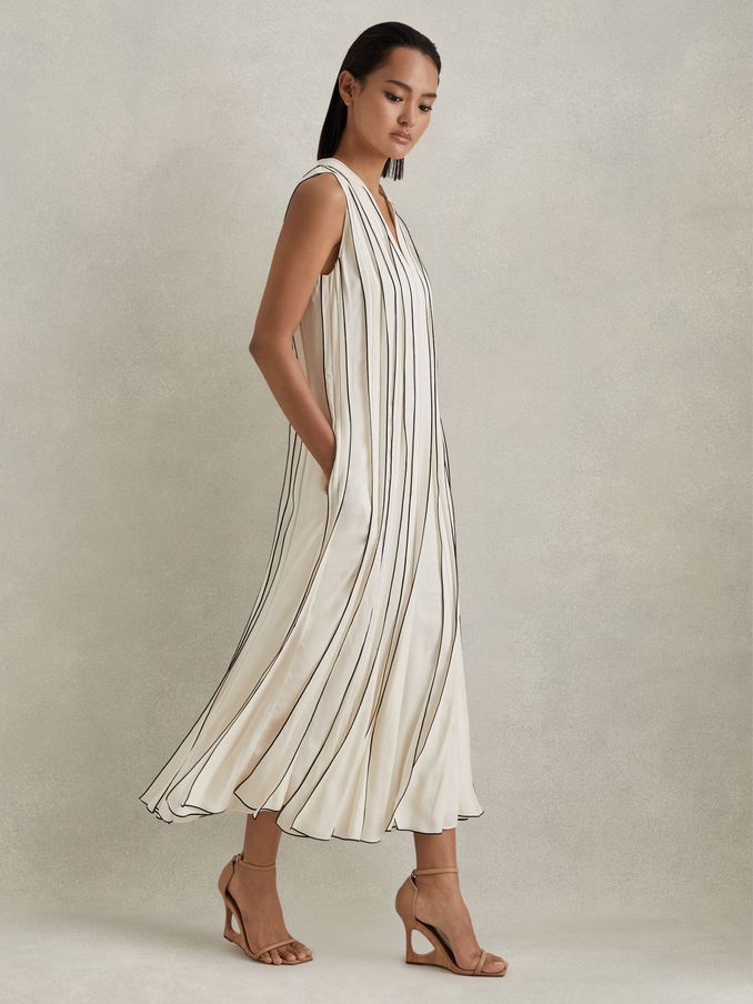 Reiss striped dress discount