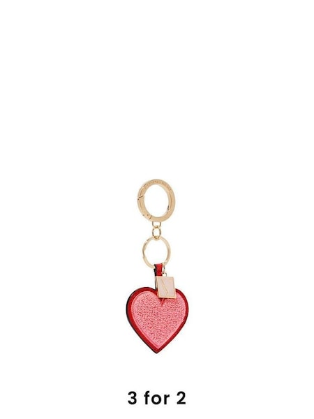 Victoria's Secret Lipstick Red Mini Heart Keychain Charm (K84878) | £18