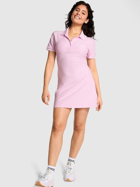 Spring Orchid Pink Polo Dress (K86366) | £45