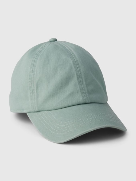 Green Organic Cotton Baseball Hat (K90387) | £15