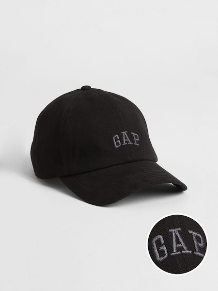 Black Logo Baseball Hat (K90398) | £15