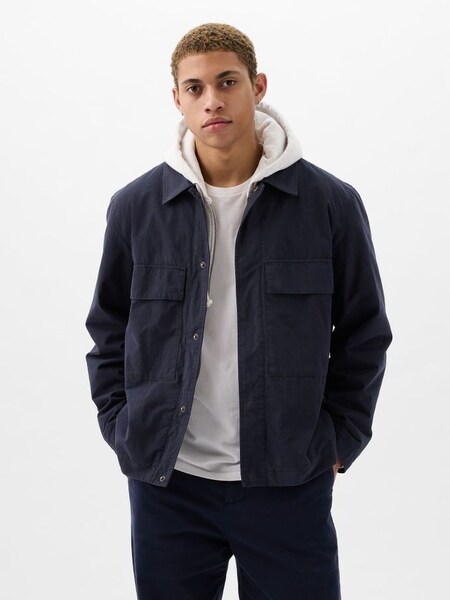 Blue Utility Jacket (K90421) | £55