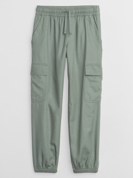 Green Cargo Joggers with Washwell (4-13yrs) (K90624) | £20