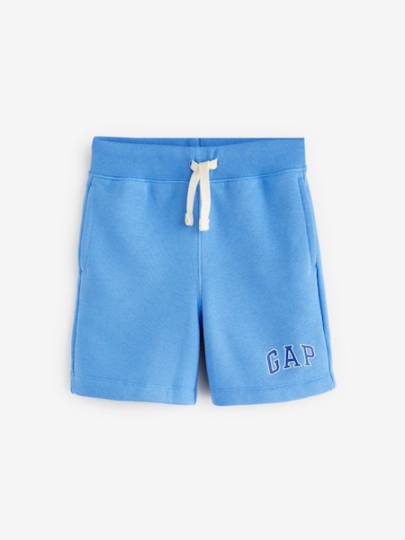 Blue Pull On Logo Jogger Shorts (4-13yrs) (K91459) | £12