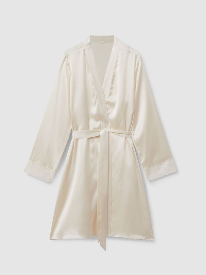 Buy Women s WHITE ROBES CALVIN KLEIN Nightwearandlingerie Online Reiss UK