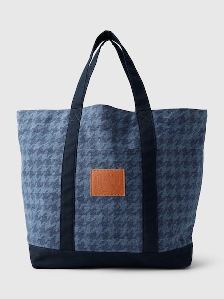 Blue Dapper Dan Denim Tote Bag (K93270) | £40