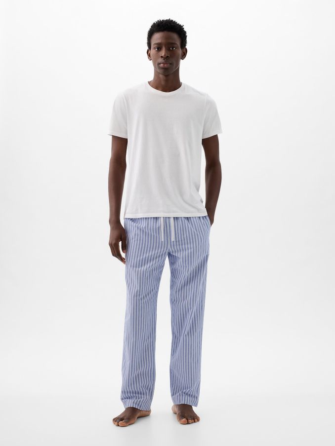 Mens long pyjama best sale bottoms