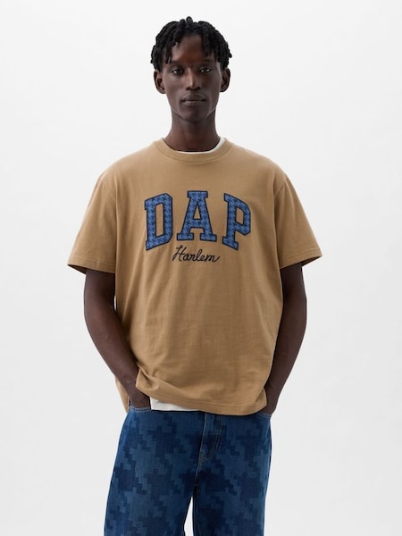 Brown Dapper Dan Logo T-Shirt (K93345) | £25