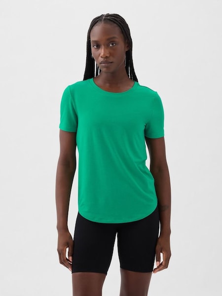 Green Breathe Short Sleeve Crew Neck T-Shirt (K93393) | £30