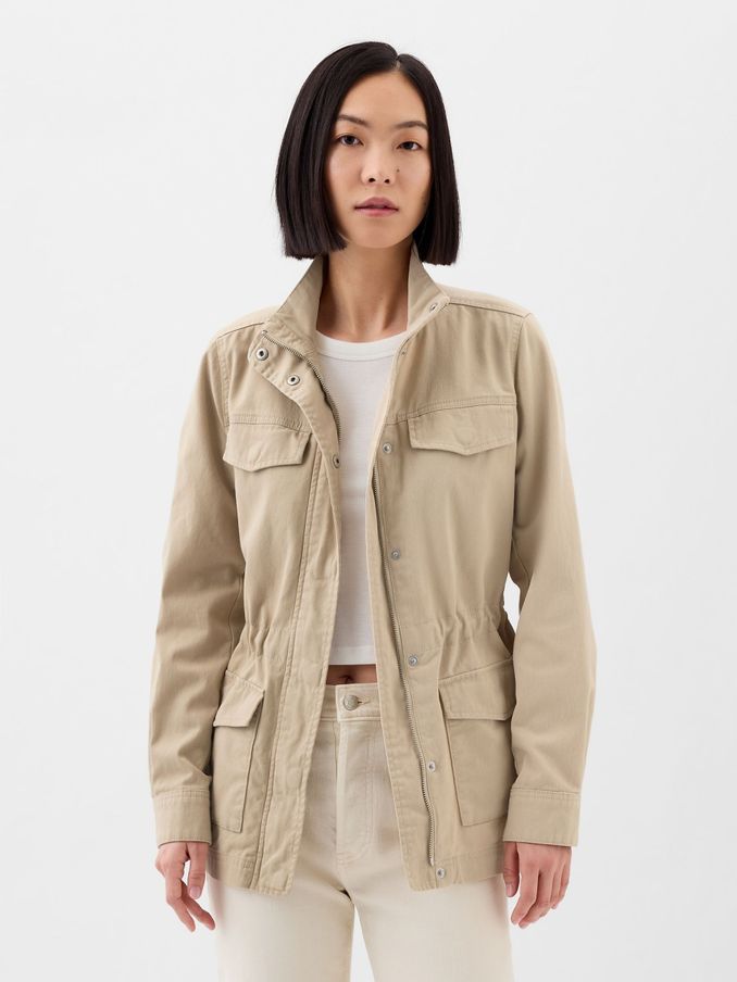Buy Women s Utility Long Sleeve Sale Online Gap UK