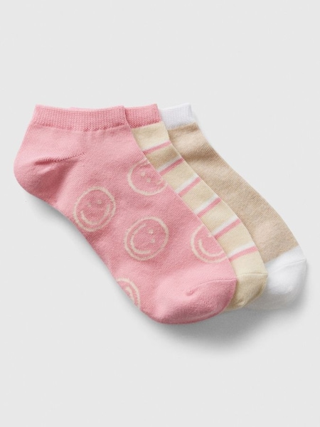 Pink Ankle Socks 3-Pack (K93471) | £10