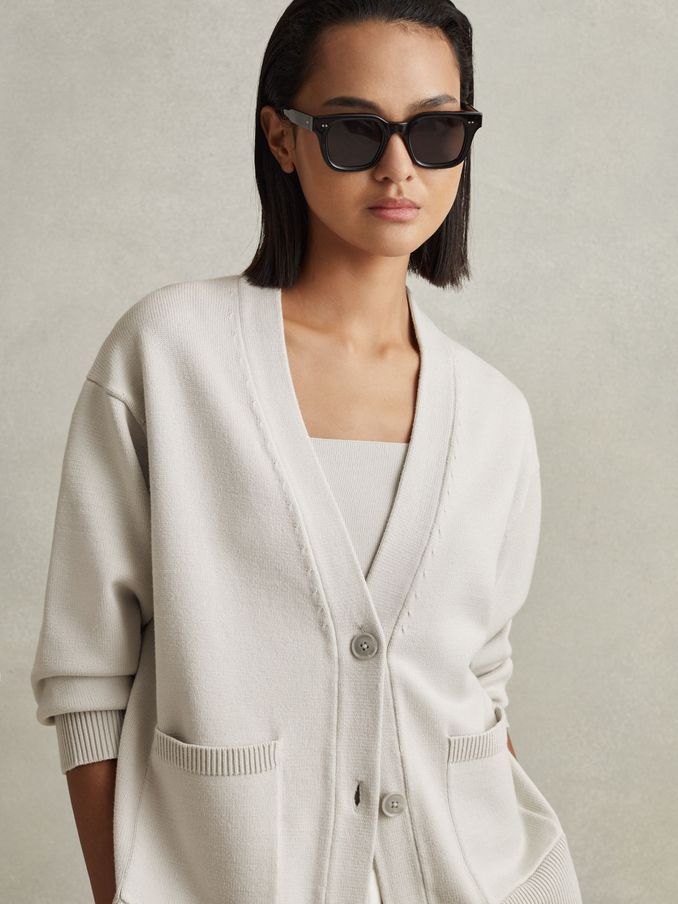 Cardigans for Women Woolen Cashmere Cotton Cardigans Reiss