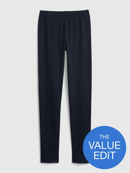 Blue Organic Cotton Leggings (L17629) | £10