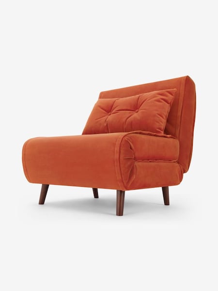 Haru Single Sofa Bed in Tan Orange (N00112) | £349
