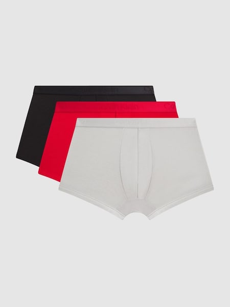 Calvin Klein Underwear 3 Pack Trunks in Multi (N02387) | £65