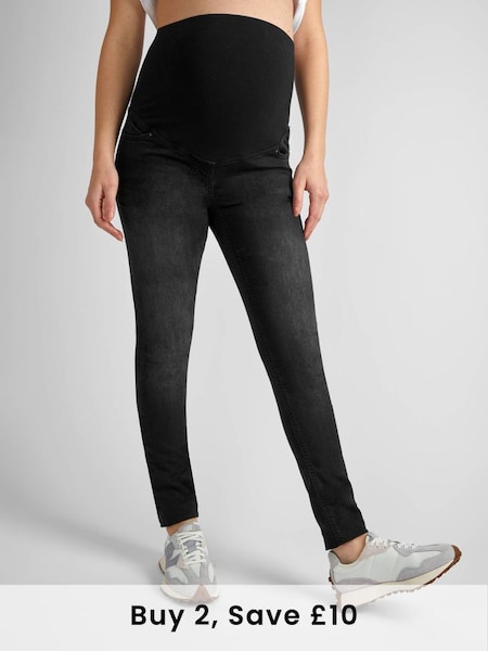 Black Super Skinny Maternity Jeans (N13395) | £39.50