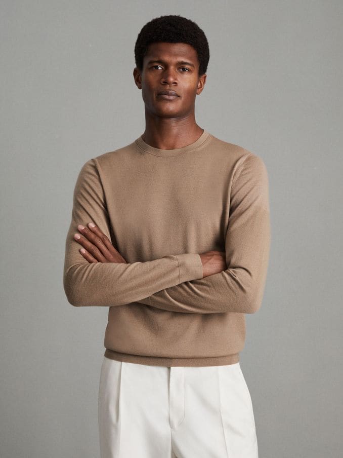 Men s Crew Neck Jumpers Men s Crew Necks Reiss