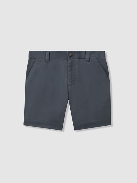 Casual Chinos Shorts in Airforce Blue (N22872) | £34