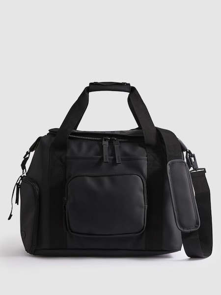 Rains Large Waterproof Kit Bag in Black (N25321) | £155