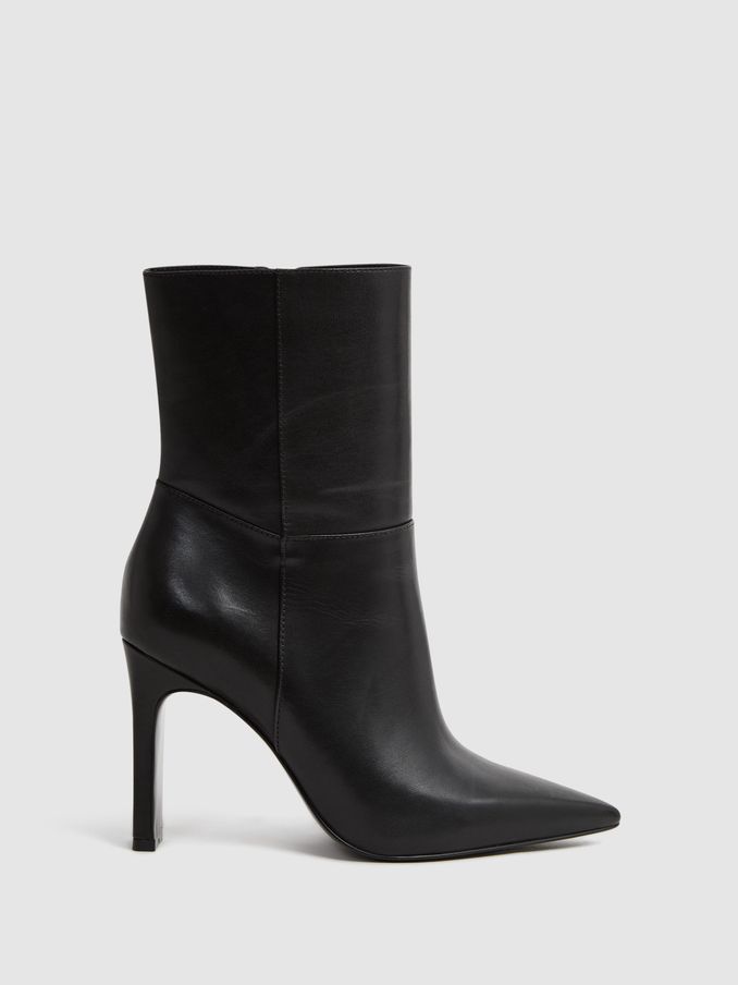 High-heel slouchy cowboy boots - Women | Bershka