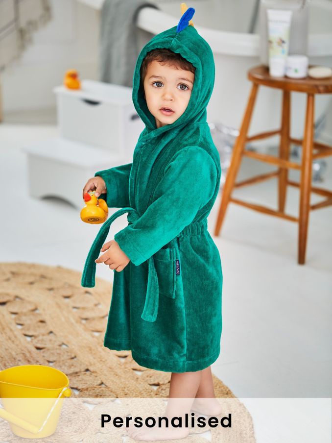Joules dinosaur dressing sales gown