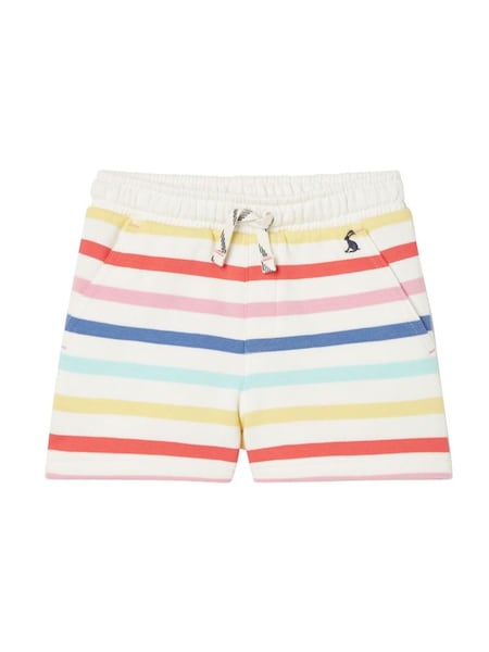 Joules Blue Reilley Stripe Girls Shorts (N42343) | £6 - £8