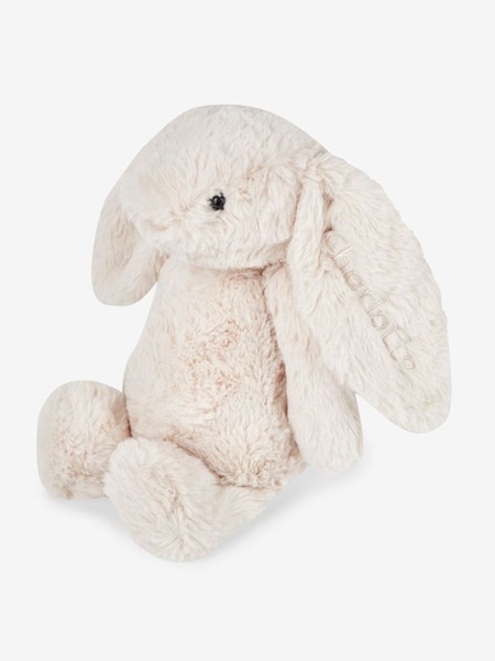 Ecru Personalised Jellycat Medium Bashful Bunny (N45343) | £38