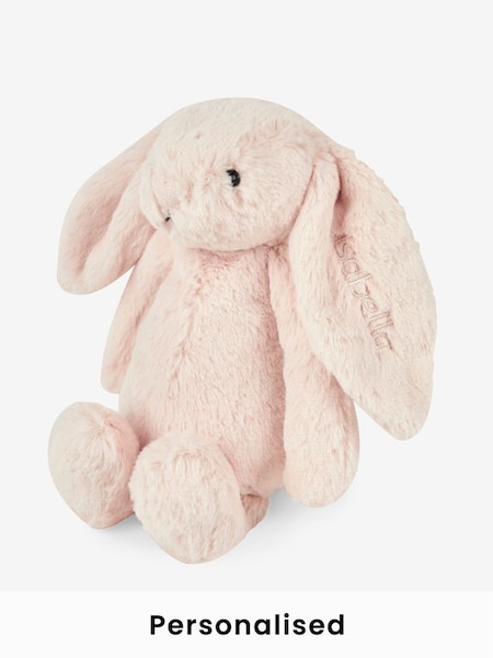 Blush Pink Personalised Jellycat Bashful Bunny (N45346) | £22