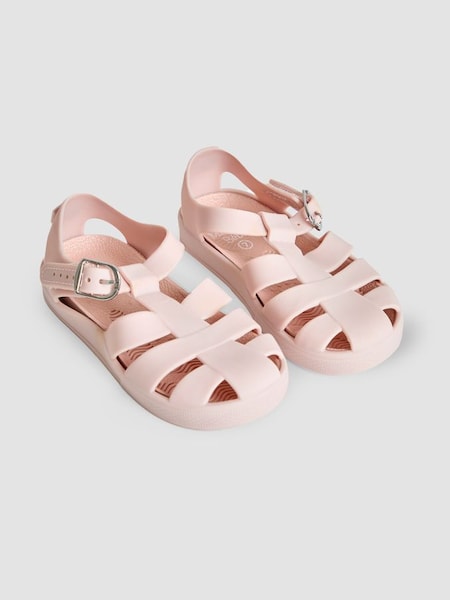 Rose Pink Jelly Sandals (N49409) | £12