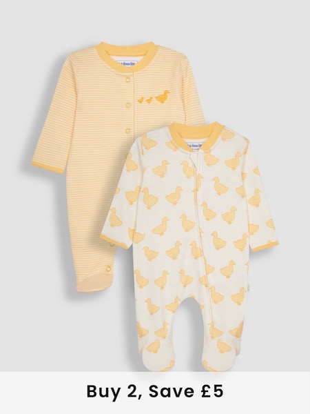 Yellow Duck 2-Pack Sleepsuits (N49426) | £25