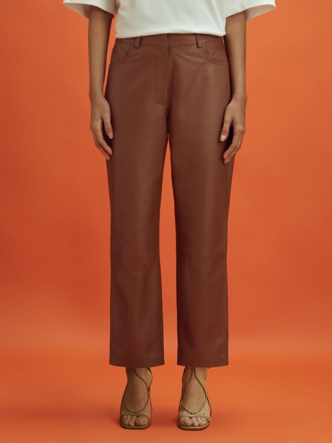 Reiss cropped new arrivals trousers