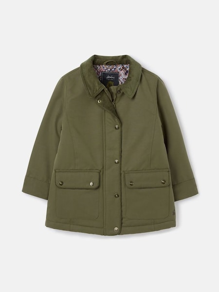 Bray Green Quilted Coat (N56304) | £34 - £36
