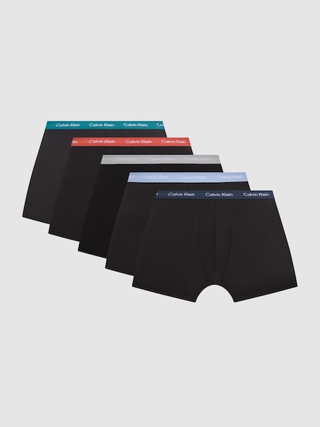 Calvin Klein Underwear 5 Pack Boxer Briefs in Black Multi (N57004) | £65