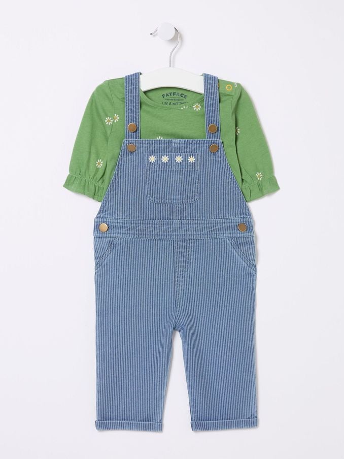 Buy Girls Dungaree Set Up To 3 Months Online Fatface UK