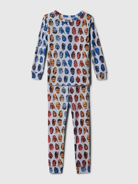 Grey Marvel Organic Cotton Pyjama Set (12mths-5yrs) (N71465) | £20