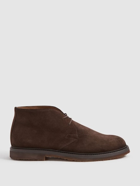Harrys London Suede Chukka Boots in Ebony (N71563) | £550