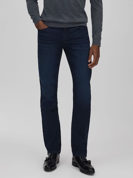 Paige Straight Leg Jeans in Conteras Blue (N72513) | £240