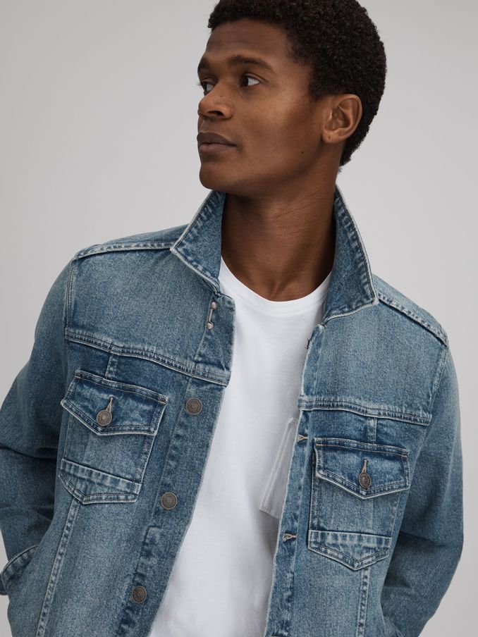 Reiss denim jacket deals