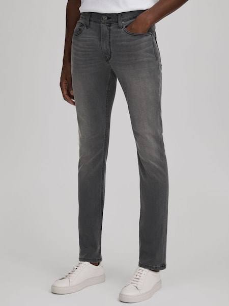 Paige Slim-Fit Stretch Jeans in Jimson Grey (N74157) | £230