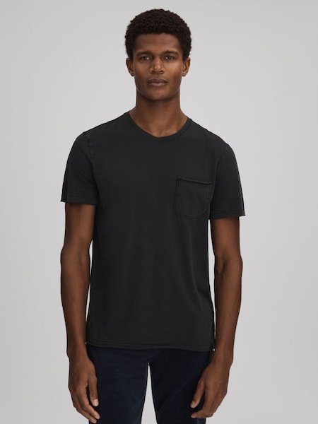 Paige Crew Neck T-Shirt in Black (N74417) | £110