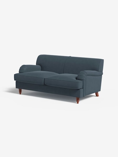 Orson 2 Seater Sofa in Matt Velvet Airforce Blue (N76201) | £999