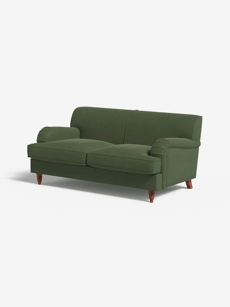 Orson 2 Seater Sofa in Matt Velvet Grass Green (N76214) | £999