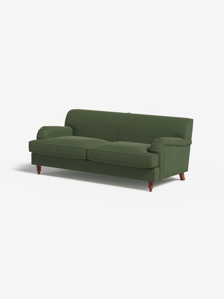 Orson 3 Seater Sofa in Matt Velvet Grass Green (N76215) | £1,099